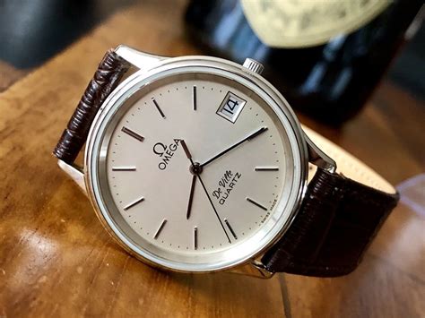 omega deville vintage quartz